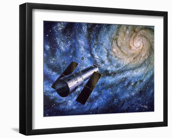 Hubble Telescope-Chris Butler-Framed Photographic Print