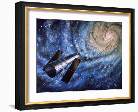 Hubble Telescope-Chris Butler-Framed Photographic Print