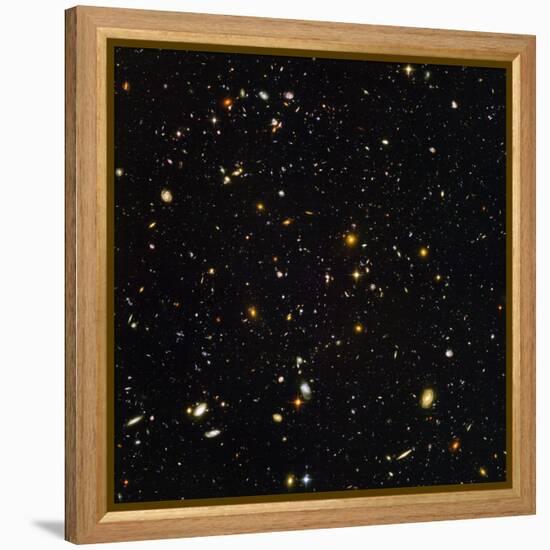 Hubble Ultra Deep Field Galaxies-null-Framed Premier Image Canvas