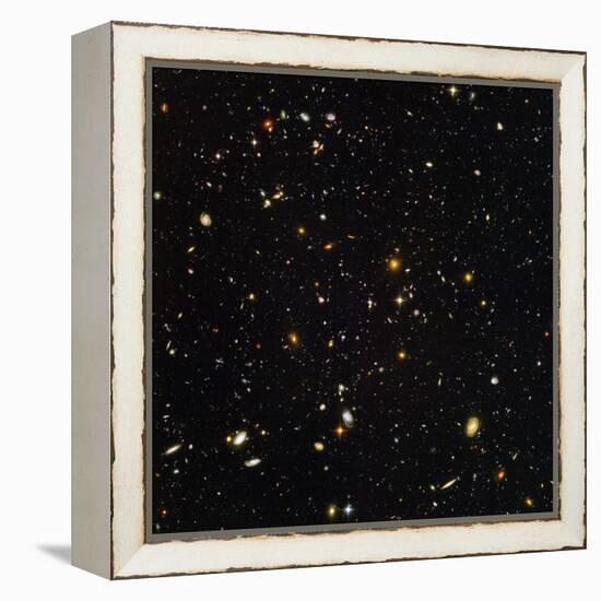 Hubble Ultra Deep Field Galaxies-null-Framed Premier Image Canvas