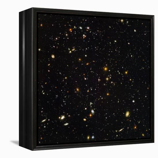 Hubble Ultra Deep Field Galaxies-null-Framed Premier Image Canvas