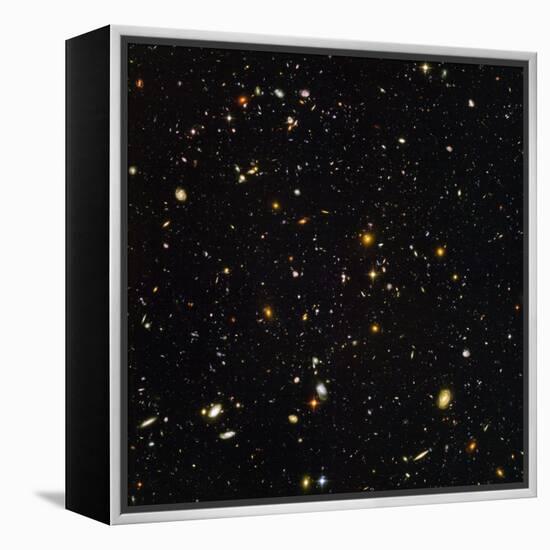 Hubble Ultra Deep Field Galaxies-null-Framed Premier Image Canvas