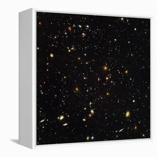 Hubble Ultra Deep Field Galaxies-null-Framed Premier Image Canvas