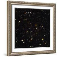 Hubble Ultra Deep Field Galaxies-null-Framed Premium Photographic Print