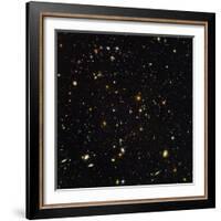 Hubble Ultra Deep Field Galaxies-null-Framed Premium Photographic Print