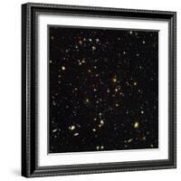 Hubble Ultra Deep Field Galaxies-null-Framed Premium Photographic Print