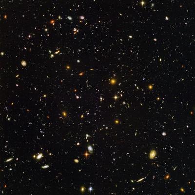 Hubble Ultra Deep Field Galaxies' Photographic Print | Art.com