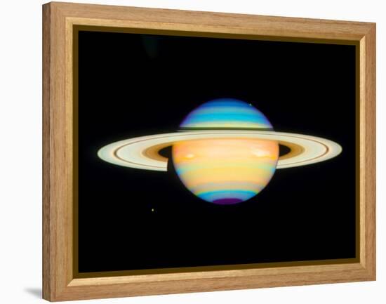 Hubble View of Saturn-null-Framed Premier Image Canvas