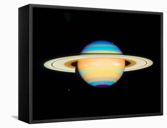 Hubble View of Saturn-null-Framed Premier Image Canvas