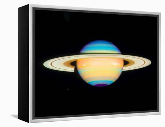 Hubble View of Saturn-null-Framed Premier Image Canvas