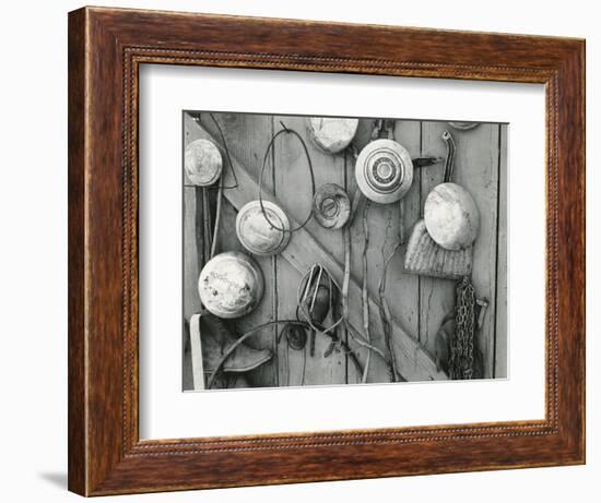 Hubcaps, 1940-Brett Weston-Framed Photographic Print