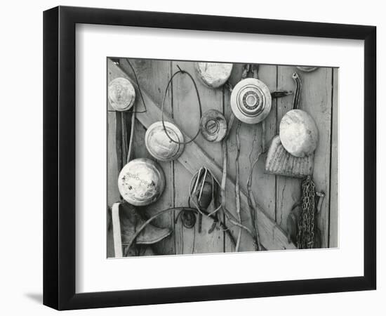 Hubcaps, 1940-Brett Weston-Framed Photographic Print