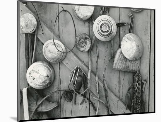 Hubcaps, 1940-Brett Weston-Mounted Photographic Print