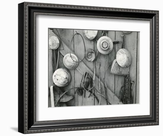 Hubcaps, 1940-Brett Weston-Framed Photographic Print