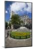 Hubert and Jan van Eyck Monument outside Saint Bavo Cathedral, city centre, Ghent, West Flanders, B-Peter Barritt-Mounted Photographic Print
