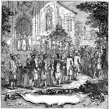 Design of the Funeral of Faction, 1741-Hubert Francois Gravelot-Giclee Print
