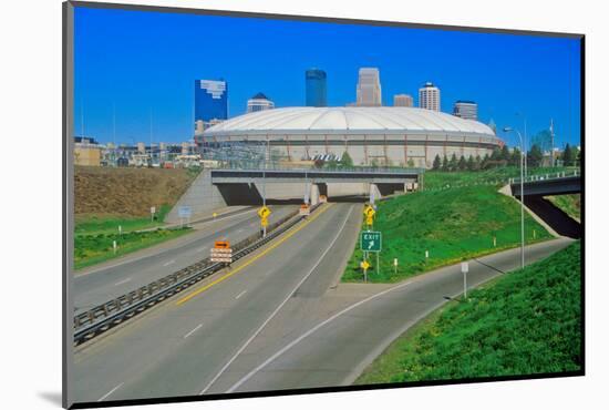 Hubert H. Humphrey Metrodome, Minneapolis, MN-null-Mounted Photographic Print