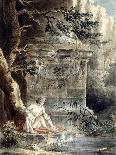 The Fountains, 1787-88-Hubert Robert-Giclee Print
