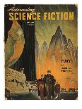 Science Fiction Magazine-Hubert Rogers-Framed Giclee Print