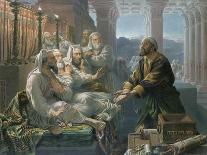 Judas and the Thirty Pieces of Silver for Betraying Christ-Hubert von Herkomer-Giclee Print