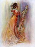 Woman Admiring Herself in a Mirror, 1908-1909-Hubner & Wilson-Framed Giclee Print