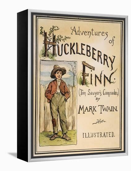 Huck Finn, 1885-Edward Windsor Kemble-Framed Premier Image Canvas