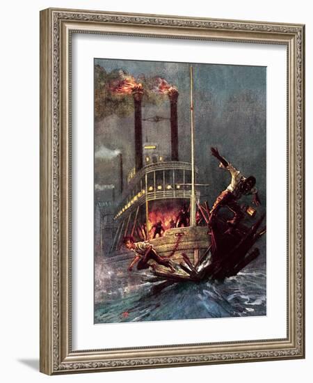 Huckleberry Finn-John Millar Watt-Framed Giclee Print