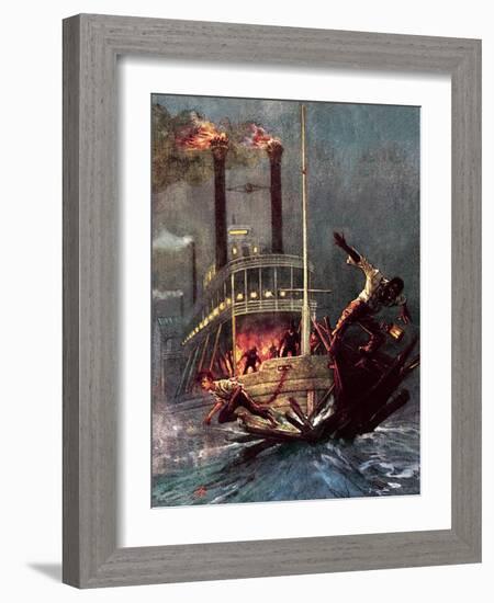 Huckleberry Finn-John Millar Watt-Framed Giclee Print