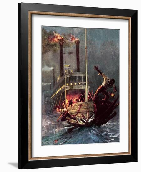 Huckleberry Finn-John Millar Watt-Framed Giclee Print