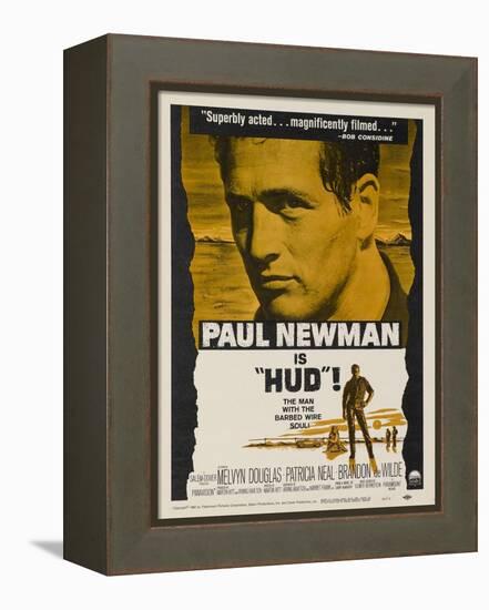 Hud, 1963-null-Framed Stretched Canvas