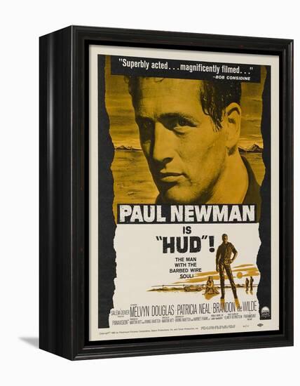 Hud, 1963-null-Framed Stretched Canvas