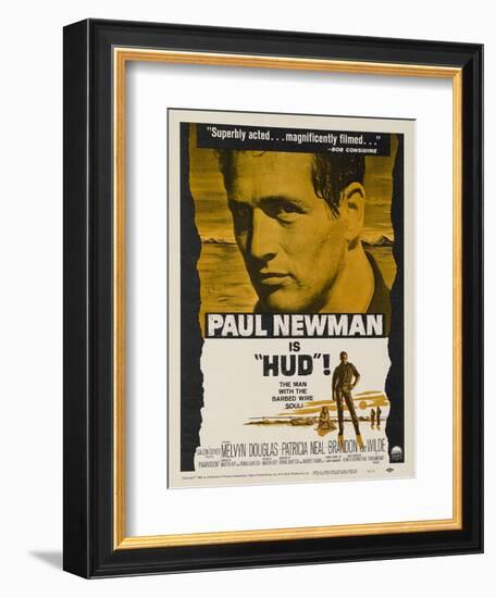 Hud, 1963-null-Framed Art Print