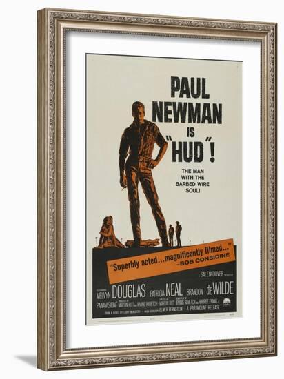 Hud, 1963-null-Framed Art Print