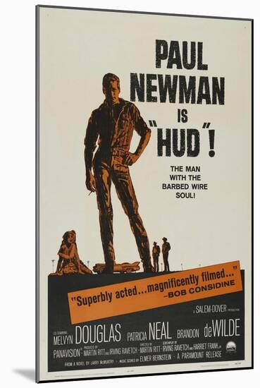 Hud, 1963-null-Mounted Art Print