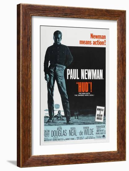 Hud, 1963-null-Framed Art Print