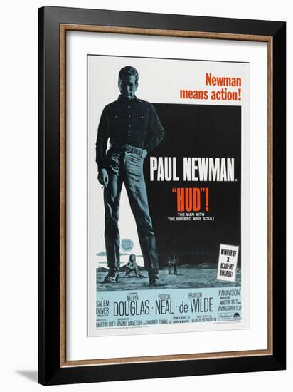 Hud, 1963-null-Framed Art Print