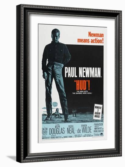 Hud, 1963-null-Framed Art Print