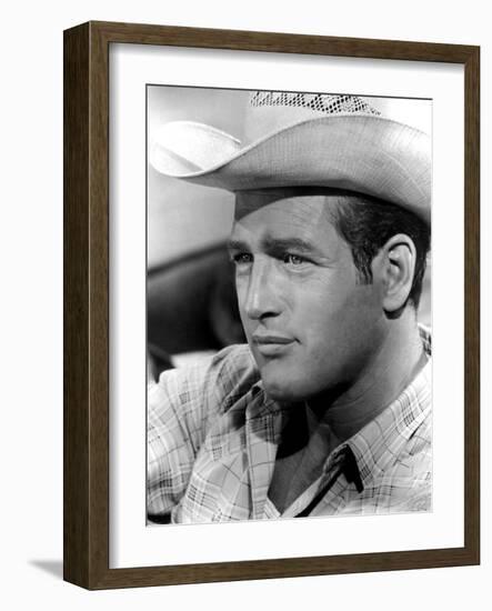 Hud, Paul Newman, 1963-null-Framed Photo