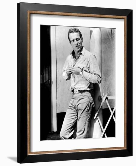 Hud, Paul Newman, 1963-null-Framed Photo