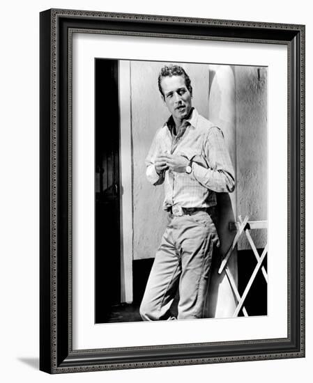 Hud, Paul Newman, 1963-null-Framed Photo