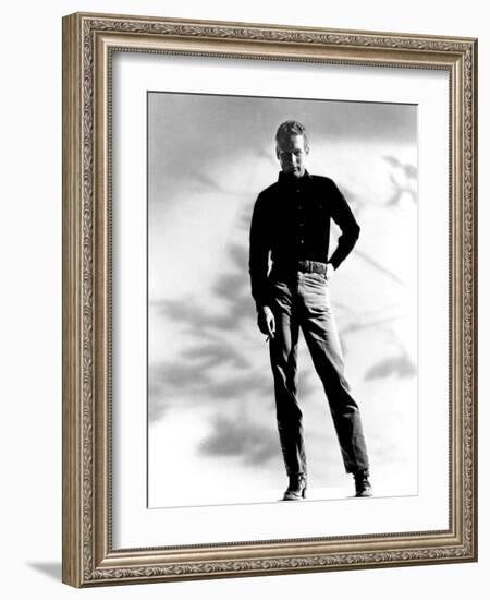 Hud, Paul Newman, 1963-null-Framed Photo