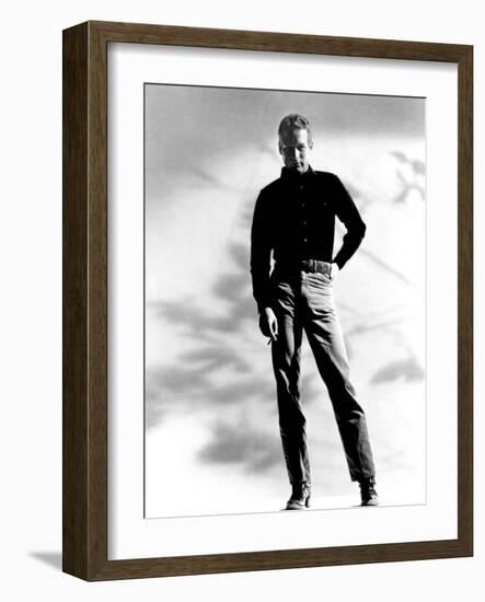 Hud, Paul Newman, 1963-null-Framed Photo