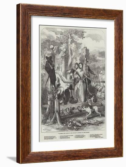 Hudibras and Ralpho in the Stocks-Sir John Gilbert-Framed Giclee Print