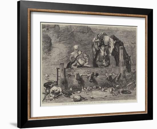 Hudibras and Ralpho in the Stocks-John Pettie-Framed Giclee Print