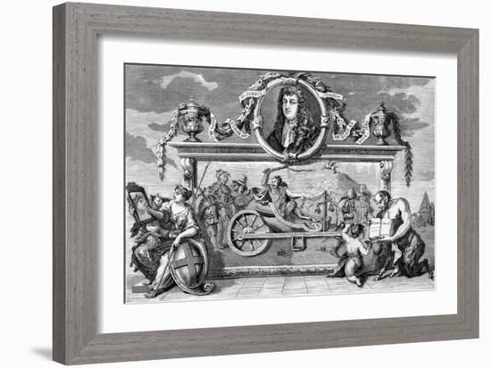 Hudibras by William Hogarth-William Hogarth-Framed Giclee Print