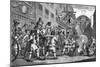 Hudibras by William Hogarth-William Hogarth-Mounted Giclee Print