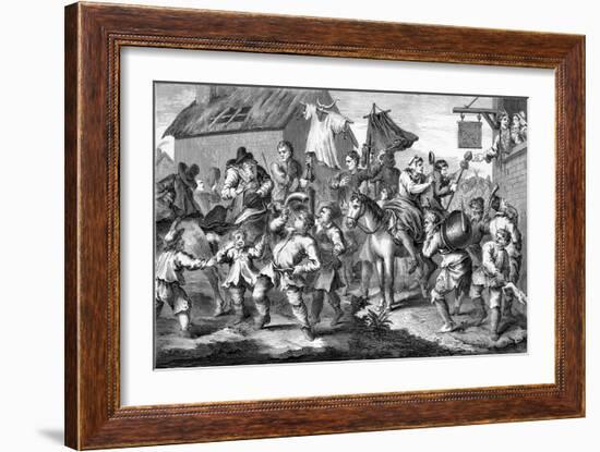 Hudibras by William Hogarth-William Hogarth-Framed Giclee Print