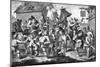 Hudibras by William Hogarth-William Hogarth-Mounted Giclee Print