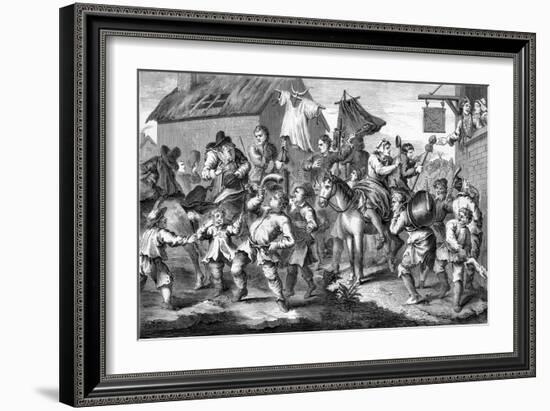 Hudibras by William Hogarth-William Hogarth-Framed Giclee Print