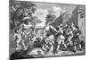 Hudibras by William Hogarth-William Hogarth-Mounted Giclee Print